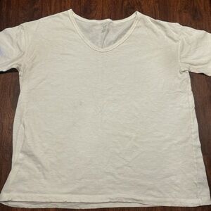 Aerie White Short Sleeve Tee